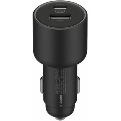 Xiaomi 67W Car Charger Duo 2A Black	